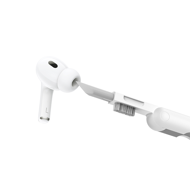Багатофункціональний інструмент для чищення HOCO UT1 Multifunctional cleaning tool for digital devices White — фото 5