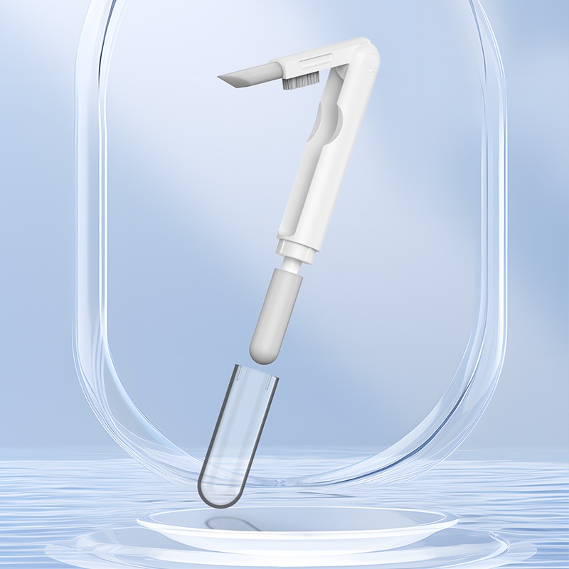 Багатофункціональний інструмент для чищення HOCO UT1 Multifunctional cleaning tool for digital devices White — фото 8