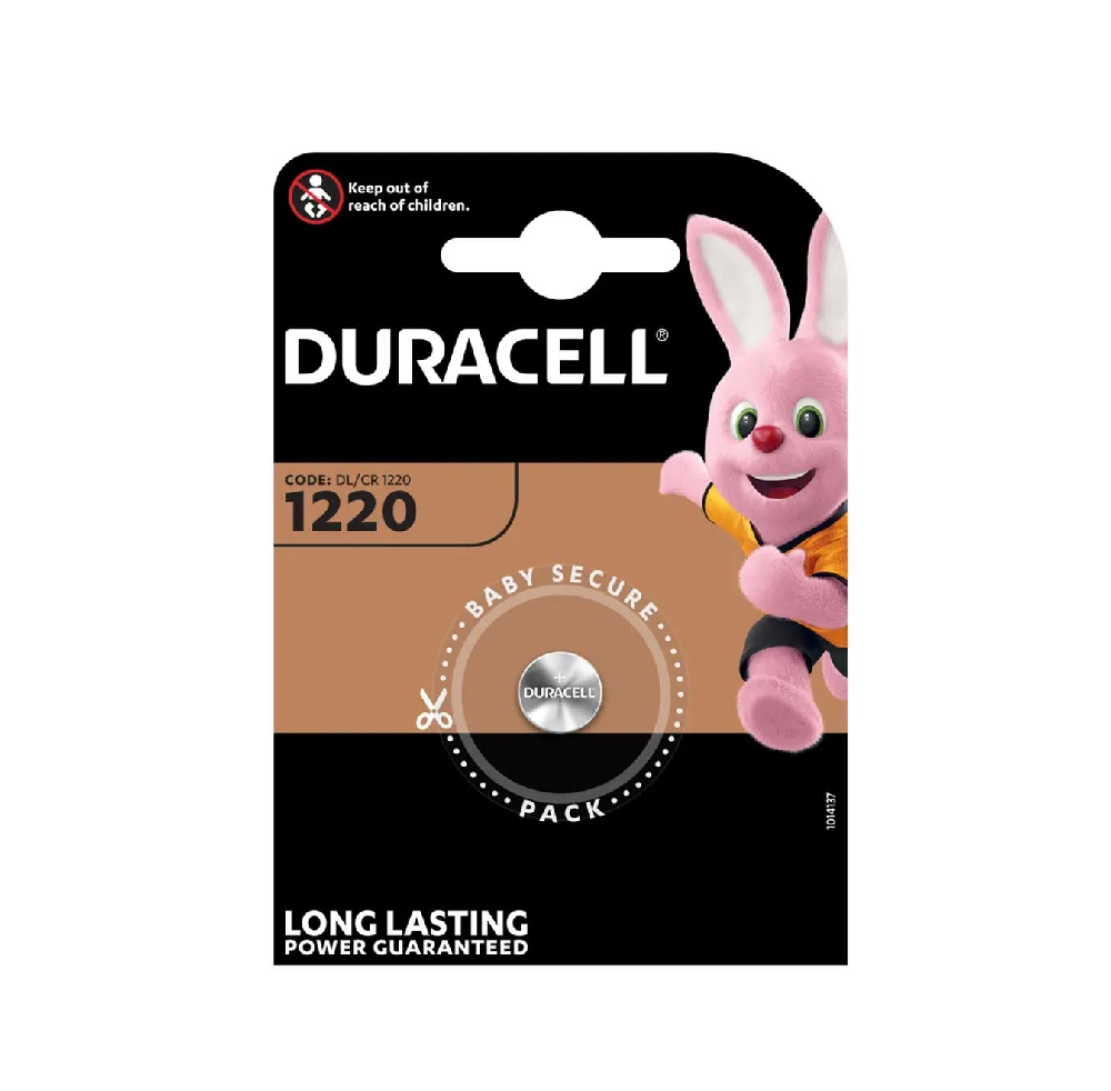 Батарейка Duracell 1220 для годинників та пультів