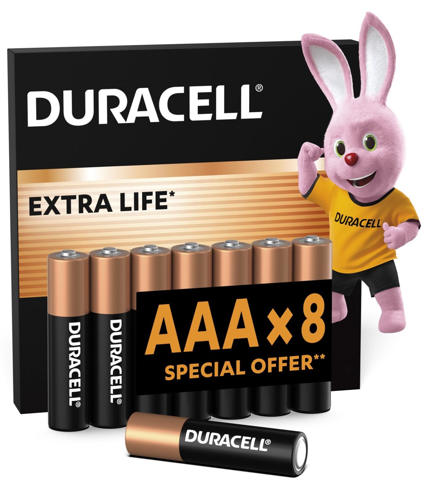 Батарейка DURACELL LR03 MN2400 8 шт.