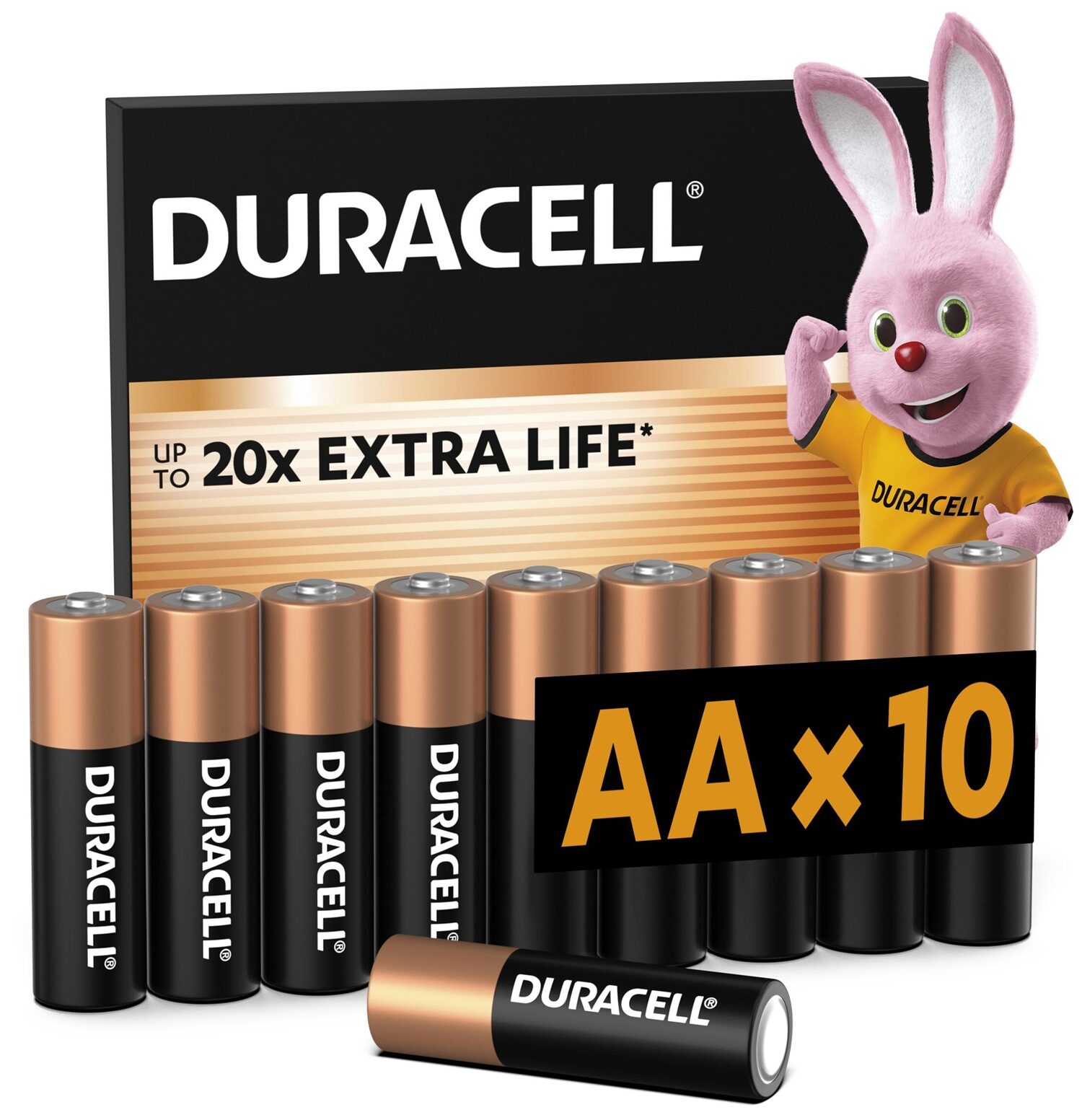 Батарейка DURACELL LR06 MN1500 уп. 1x10 шт.