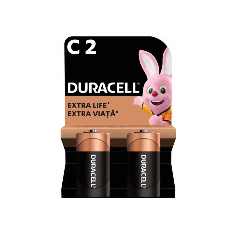 Батарейка Duracell LR14/C Power Plus (2 шт.)
