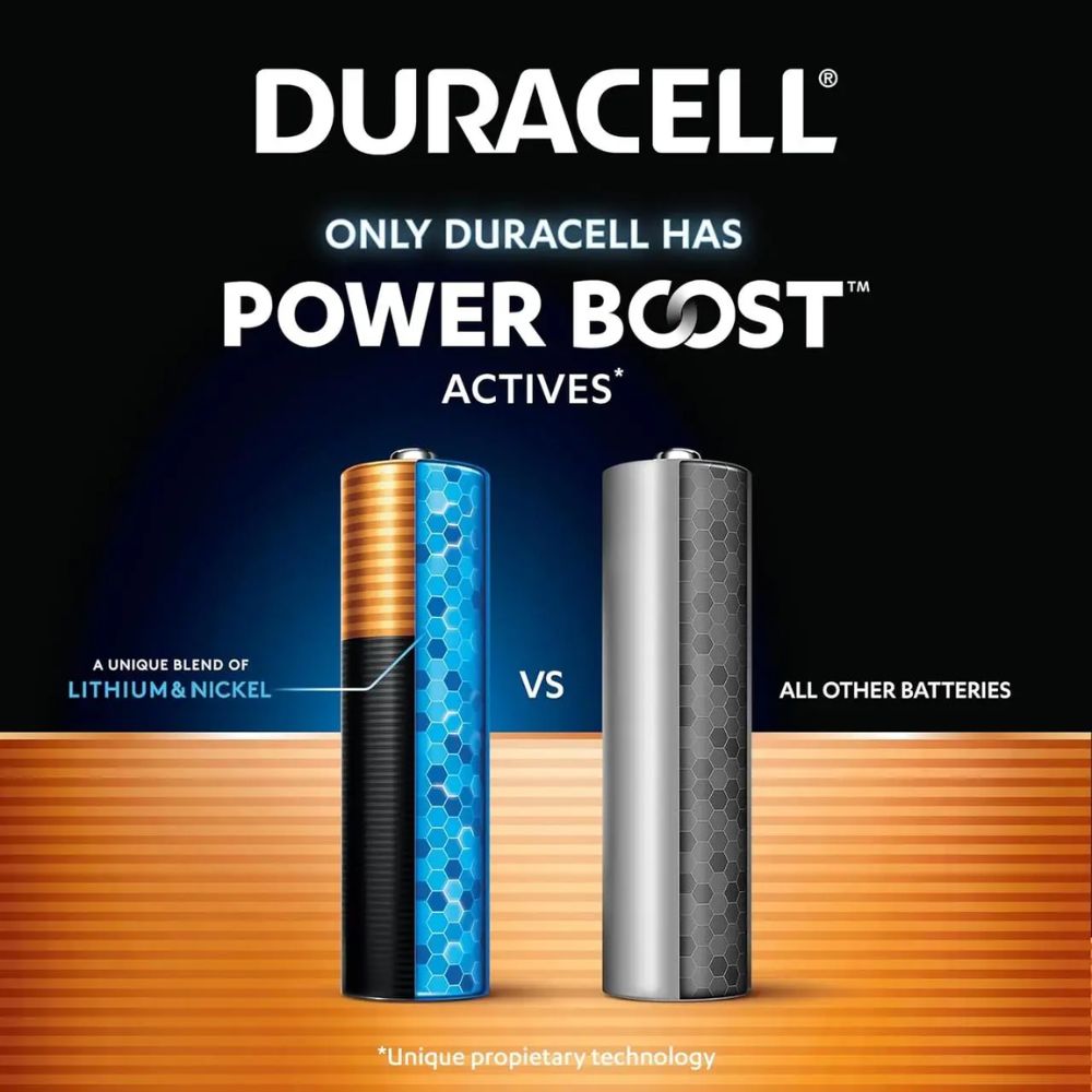 Батарейка Duracell LR6/AA Optimum (8 шт) — фото 7