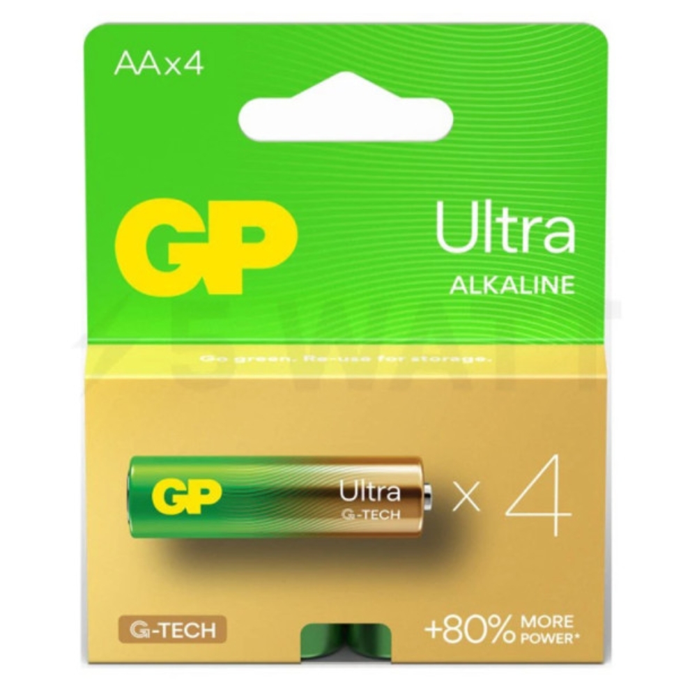 Батарейка GP AA Ultra Alkaline 4 шт.