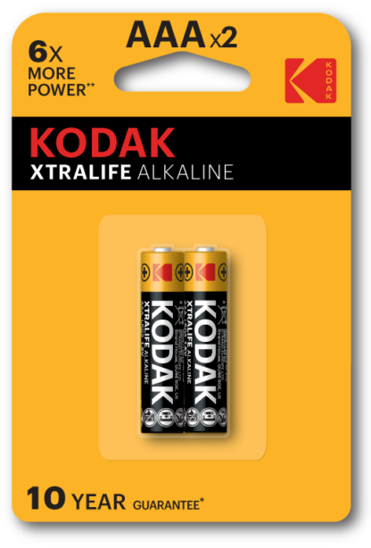 Батарейка Kodak XtraLife LR03 1x2 шт.