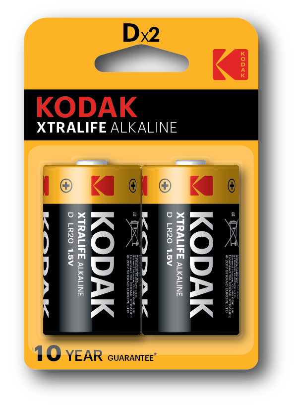 Батарейка KODAK XtraLife LR20 1x2 шт.