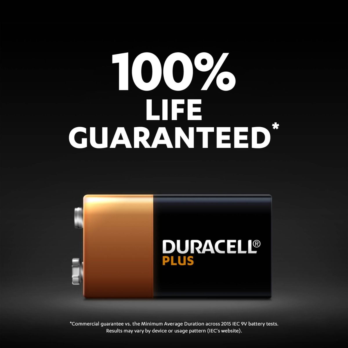 Батарейка крона Duracell Plus Power 9V/6LR61 (1шт) — фото 5
