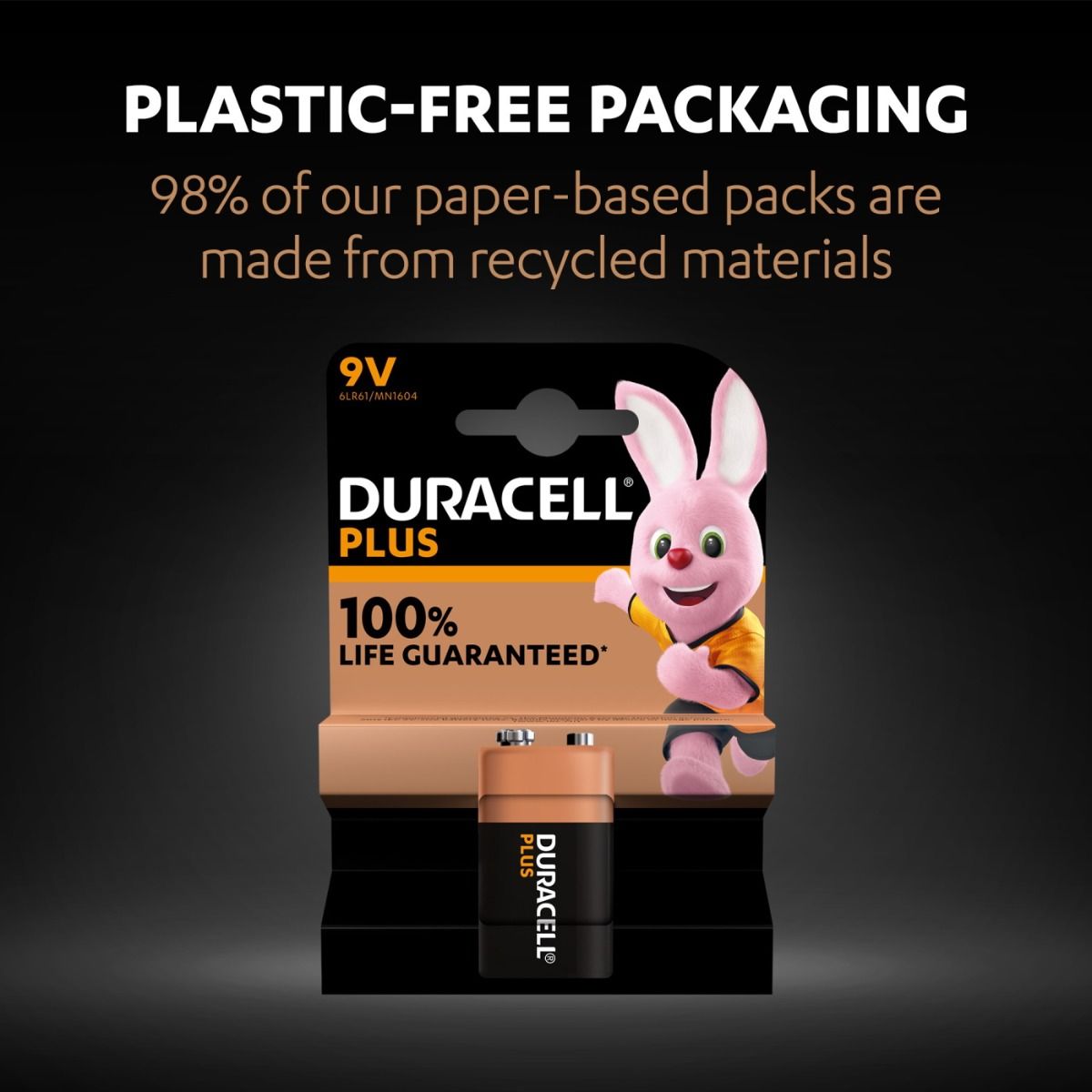Батарейка крона Duracell Plus Power 9V/6LR61 (1шт) — фото 9