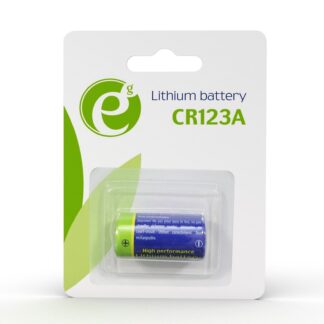 Батарейка літієва, блістер EnerGenie EG-BA-CR123-01