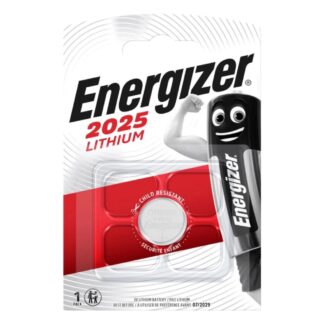 Батарейка літієва Energizer 2025 для годинників та пультів