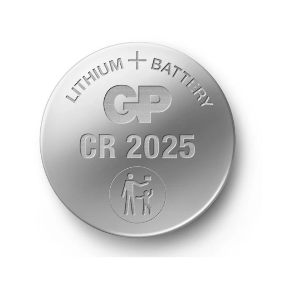 Батарейка літієва GP CR2025 3V (упаковка 5 шт.) — фото 3