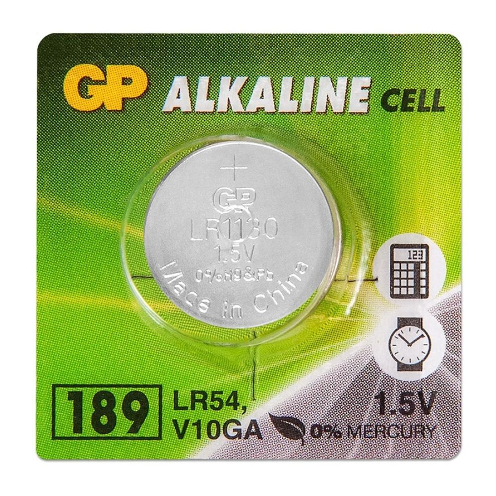 Батарейка лужна GP AG10 189/LR54 — фото 3