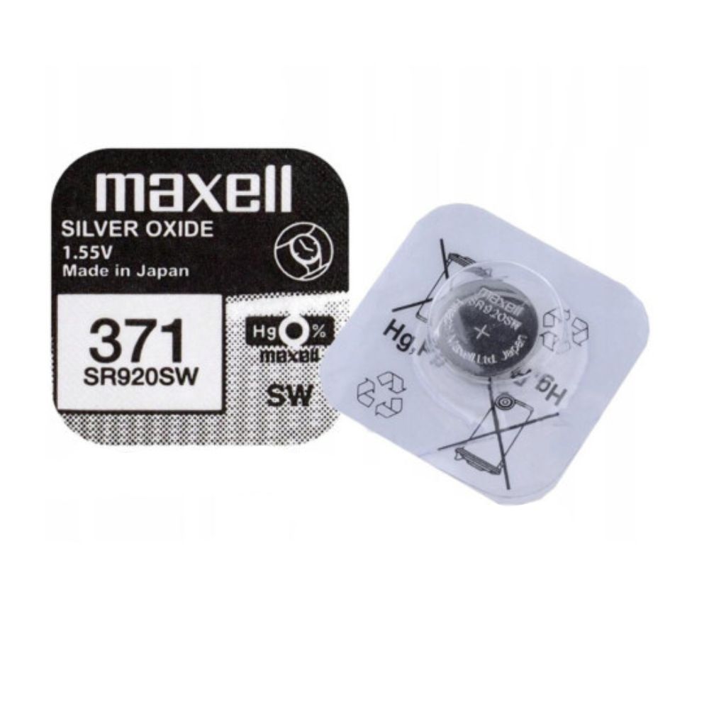 Батарейка MAXELL SR920SW 1PC EU MF (371) A 1шт (M-18290100) — фото 4