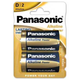 Батарейка Panasonic LR20 D Alkaline 2 шт.