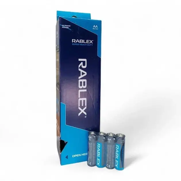 Батарейка Rablex R6/AA Super Heavy Duty (4шт) — фото 3