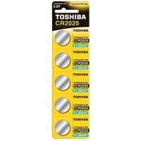 Батарейка TOSHIBA CR2025 BP 1X5 — фото 2