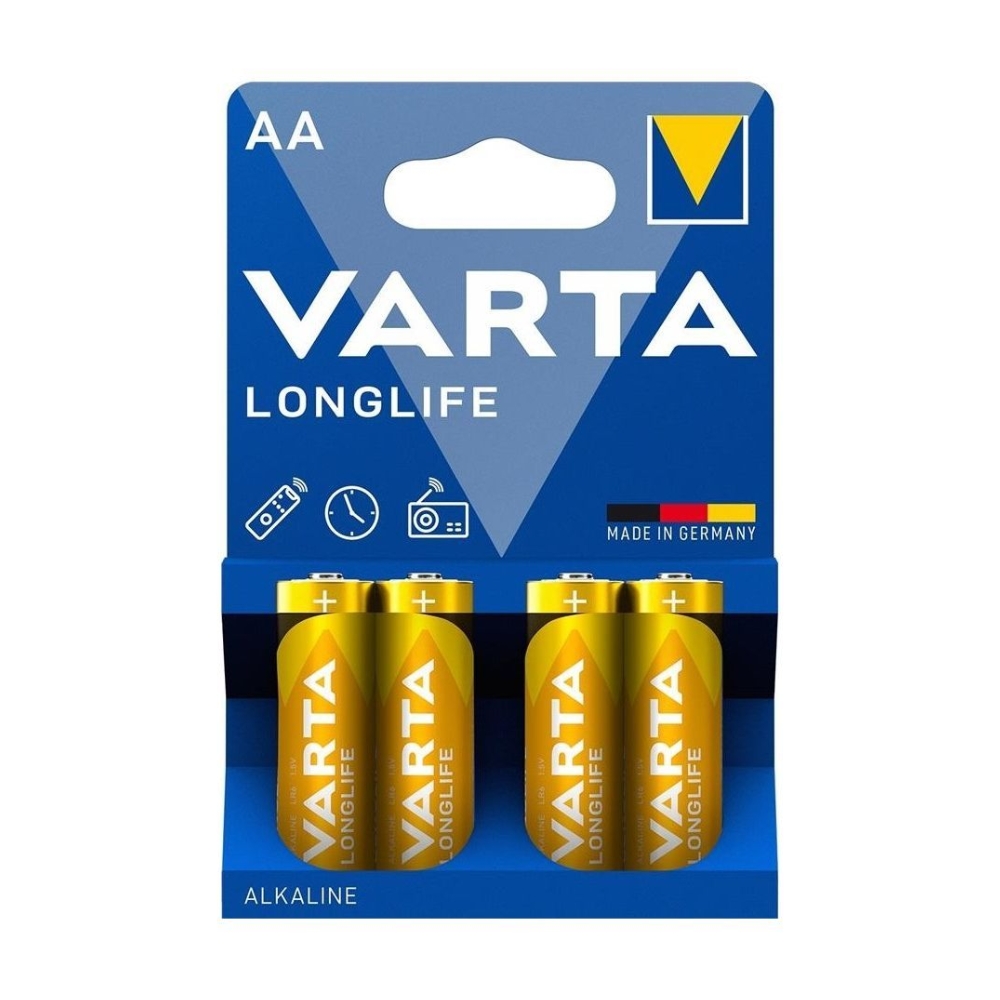 Батарейка Varta LR6/AA Longlife Alkaline (4 шт)