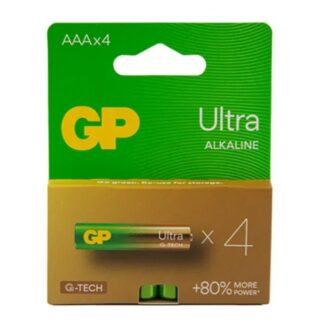 Батарейки GP Ultra Alkaline AAA (4 шт.)