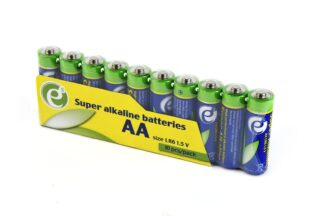 Батарейки лужні LR6/AA (10 шт.) EnerGenie EG-BA-Aasa-01