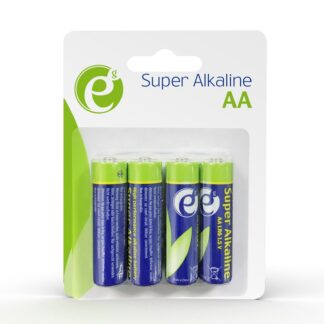 Батарейки лужні LR6/AA (4 шт.), блістер EnerGenie EG-BA-AA4-01