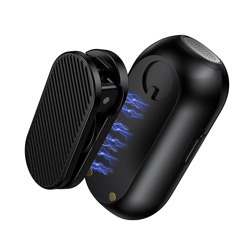 Бездротова мікрофонна система HOCO L26 Type-C Smart AI noise reduction wireless microphone Black — фото 7