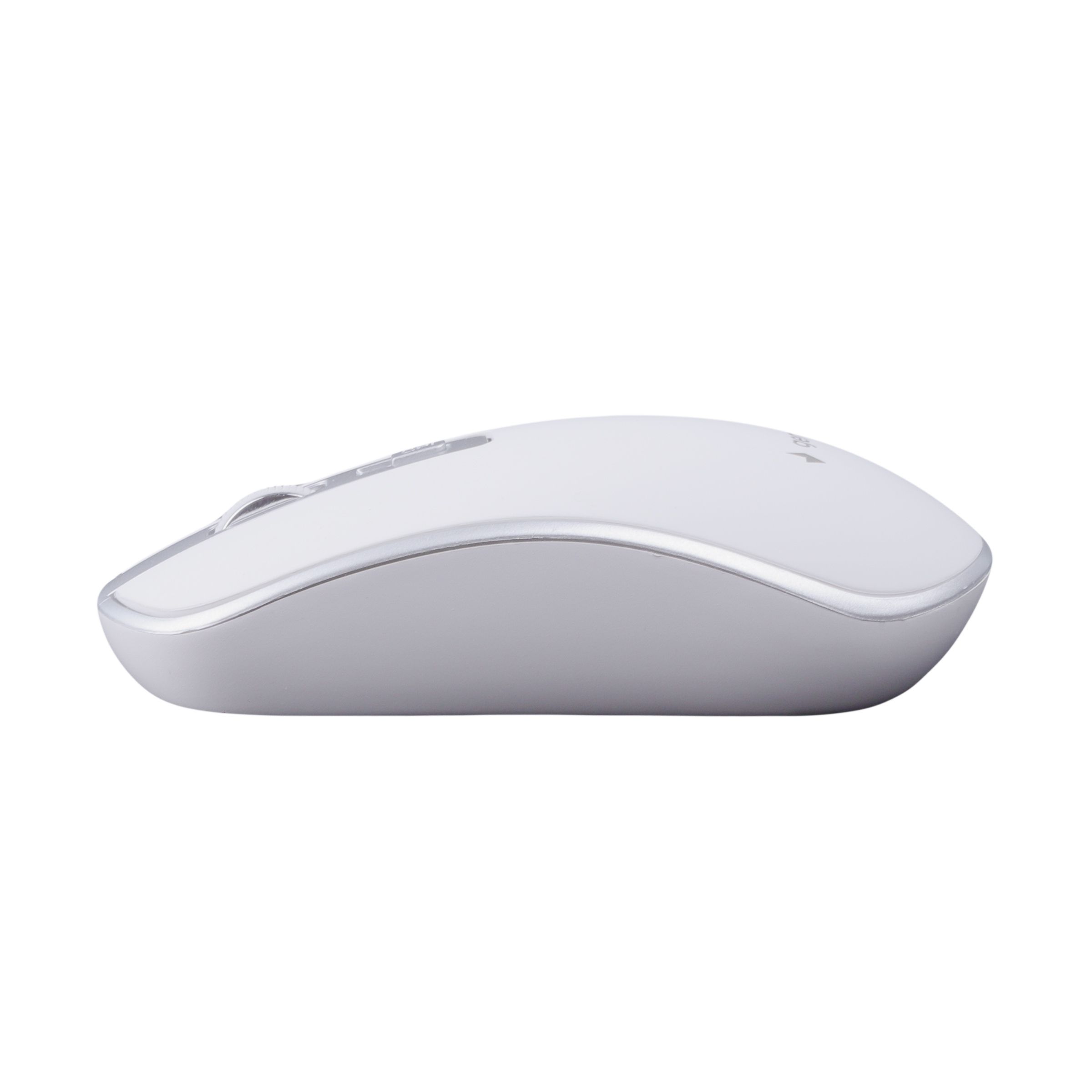 Бездротова оптична миша, USB, 1600 dpi, біла з сірим Gembird — фото 3