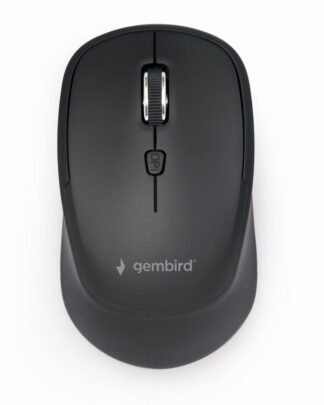 Бездротова оптична миша, USB, 1600 dpi, чорна Gembird Musw-4B-05
