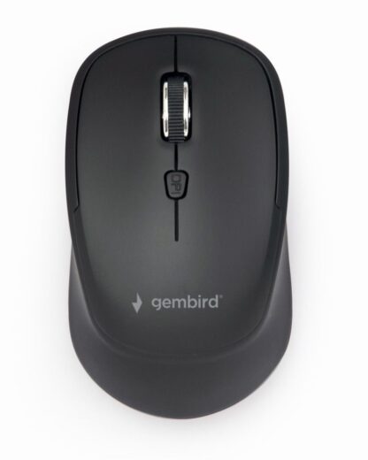 Бездротова оптична миша, USB, 1600 dpi, чорна Gembird Musw-4B-05