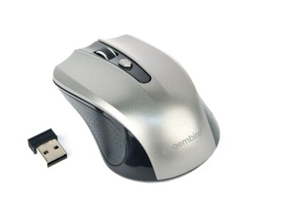 Бездротова оптична миша, USB, 1600 dpi, с i ро-чорна Gembird