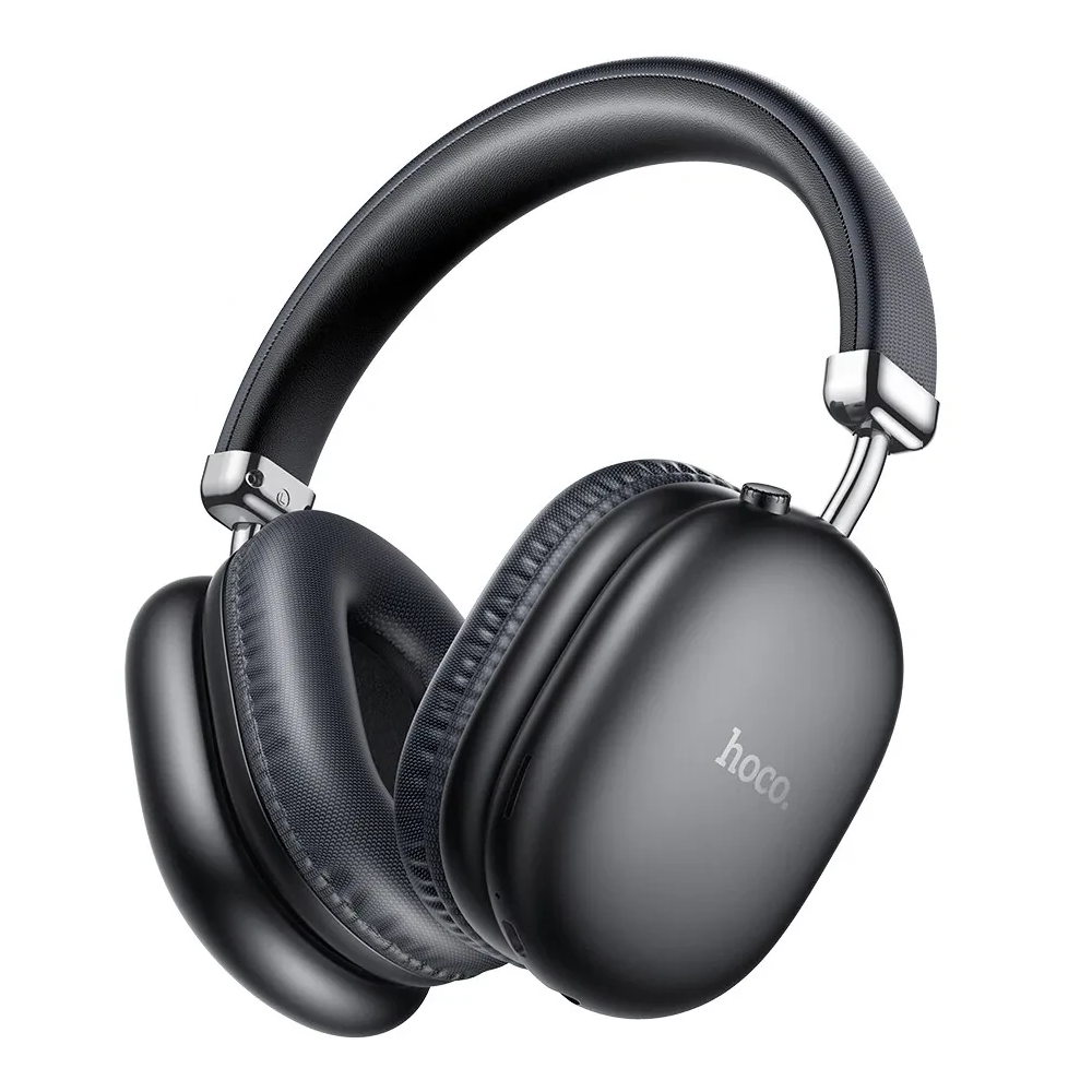 Бездротові накладні навушники HOCO W35 Max Joy BT headphones Black — фото 3