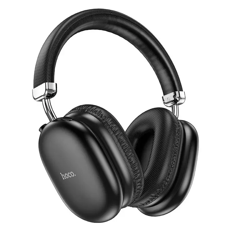 Бездротові накладні навушники HOCO W35 Max Joy BT headphones Black — фото 4