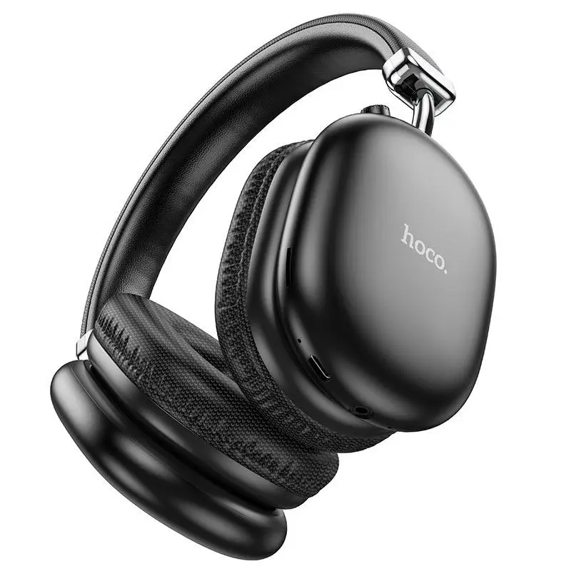 Бездротові накладні навушники HOCO W35 Max Joy BT headphones Black — фото 5
