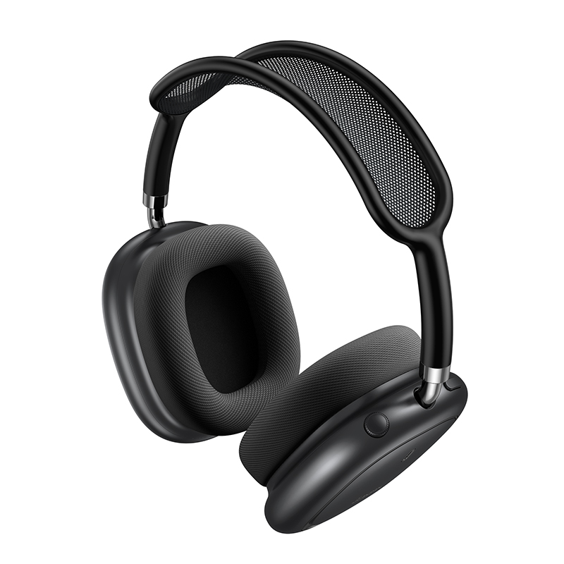 Бездротові накладні навушники HOCO W68 Calma ANC noise-canceling BT headphones(App) Metal Gray — фото 5