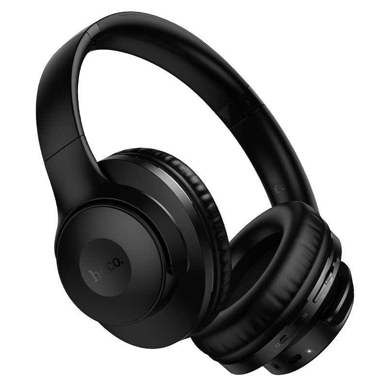 Бездротові накладні навушники HOCO W71 Cool sound BT headphones Black — фото 6