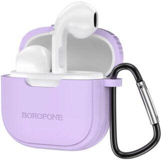 Бездротові навушники TWS BOROFONE BW29 Charm true wireless BT headset Taro Purple