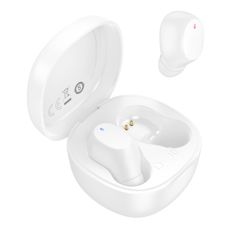 Бездротові навушники TWS Borofone BW97 Clear White