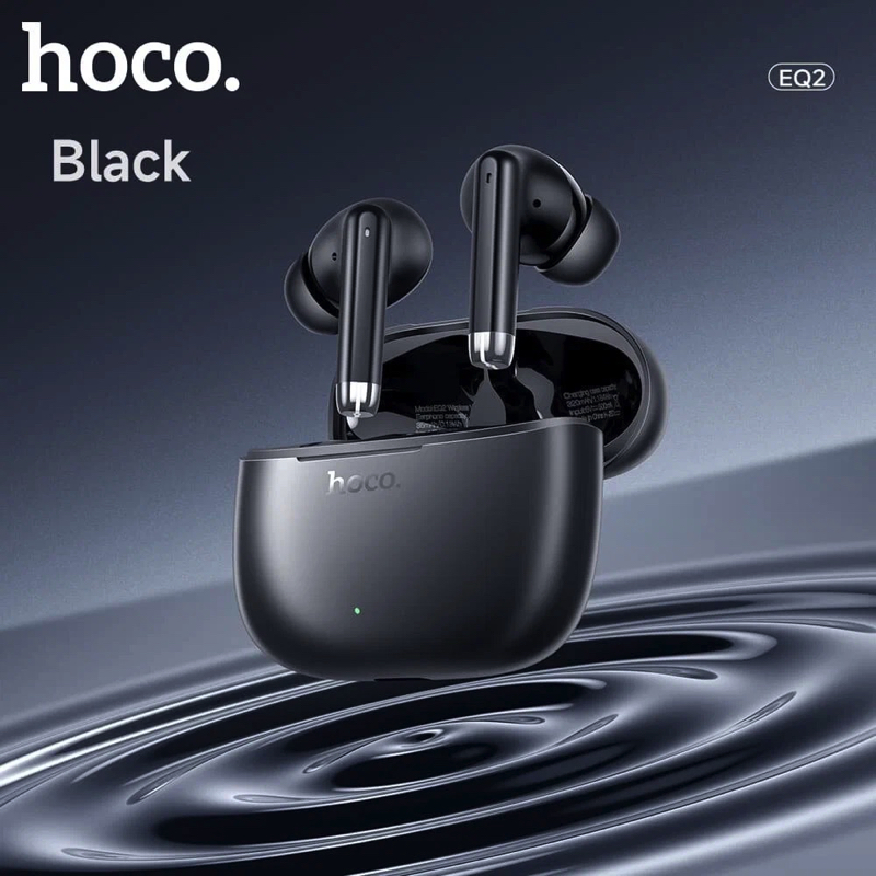 Бездротові навушники TWS HOCO EQ2 Thought Black — фото 5