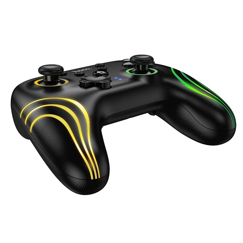 Бездротовий геймпад HOCO GA2 800mAh (SWITCH 1/2.PC) Unicorn multi-function wireless game controller Black — фото 4