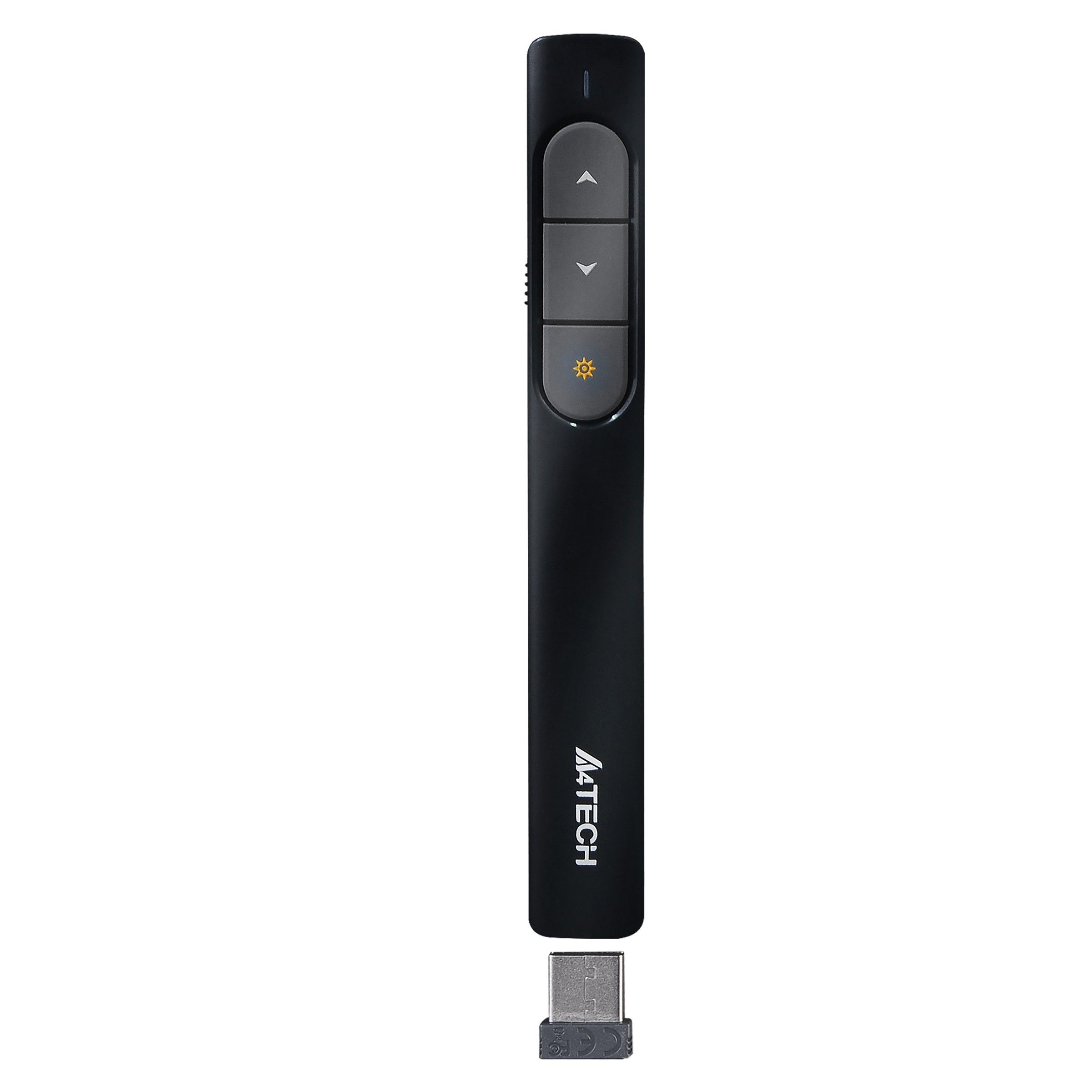 Бездротовий презентер 2.4G з лазерною указкою, USB A4Tech LP15 Black — фото 3