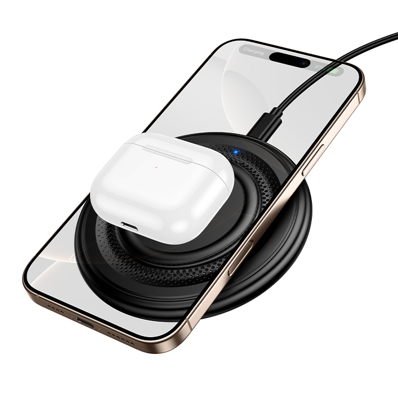 Бездротовий зарядний пристрій Borofone BQ40 Crown для iPhone MagSafe — фото 5