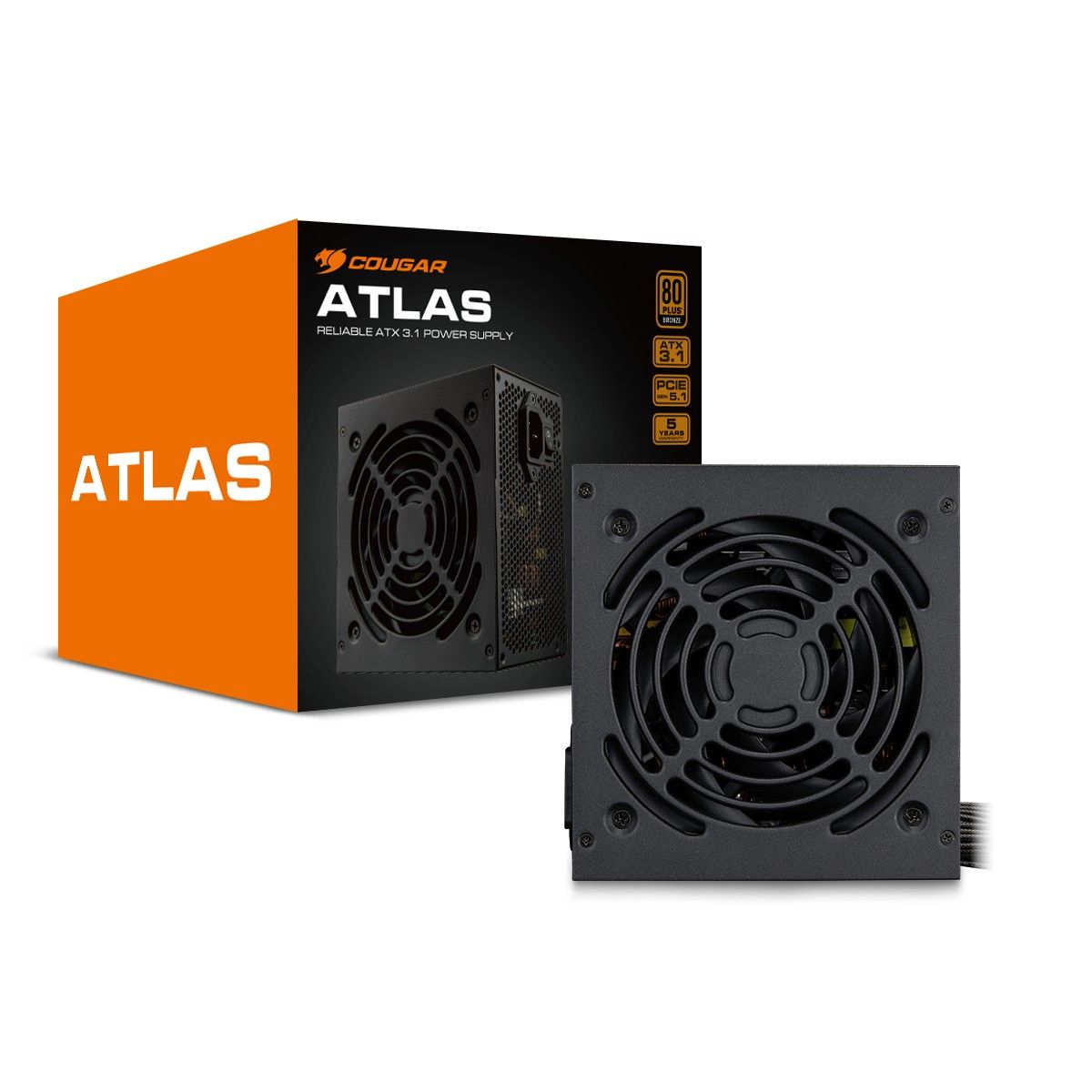 Блок живлення ATX 3.1 650W, 87% Plus Bronze, 6Sata+4PCI-E Cougar — фото 6