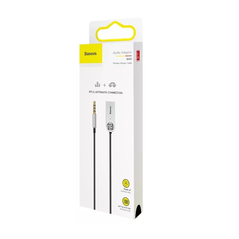 Bluetooth-ресивер Baseus BA01 USB Wireless adapter cable Black — фото 3