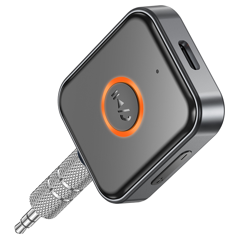 Bluetooth-ресивер BOROFONE BC55 Suave car AUX BT receiver Black — фото 5
