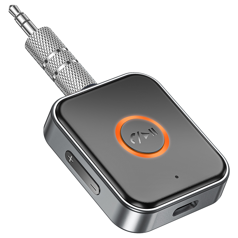 Bluetooth-ресивер BOROFONE BC55 Suave car AUX BT receiver Black