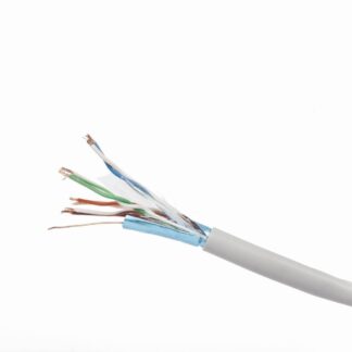 CAT5e, багатожильна, алюміній під міддю (CCA), AWG24, екранована