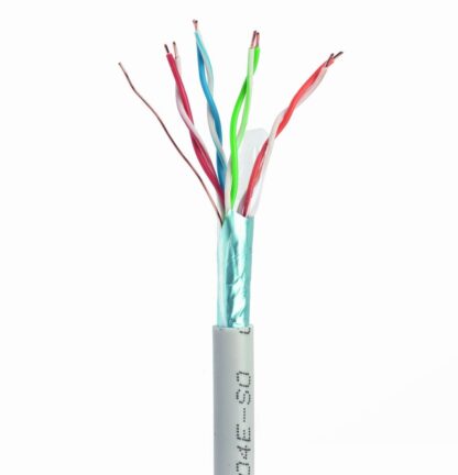 CAT5e, одножильна, алюміній під міддю (CCA), AWG24), фольгою