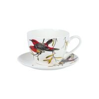Чашка з блюдцем LIMITED EDITION Bird 550 мл — фото 2