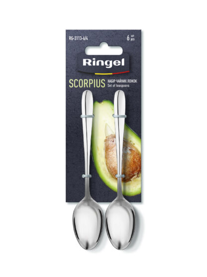Чайні ложки RINGEL Scorpius 6 шт.