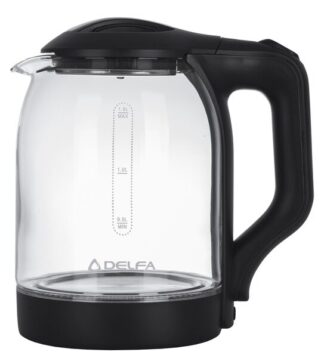 Чайник DELFA DK 2650 X скляний