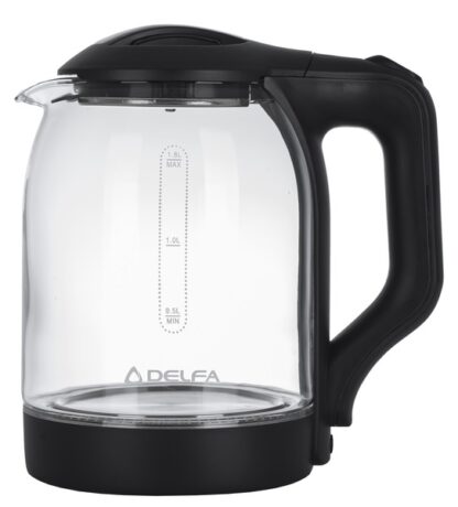 Чайник DELFA DK 2650 X скляний